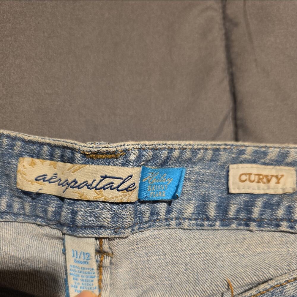 Aeropostale Hailey Skinny Flare Women's Jeans Size 11/12 ShortY2k Vintage